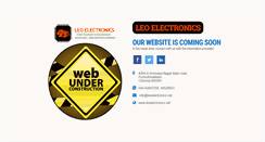 Desktop Screenshot of leoelectronics.net