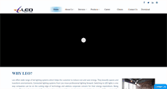 Desktop Screenshot of leoelectronics.com